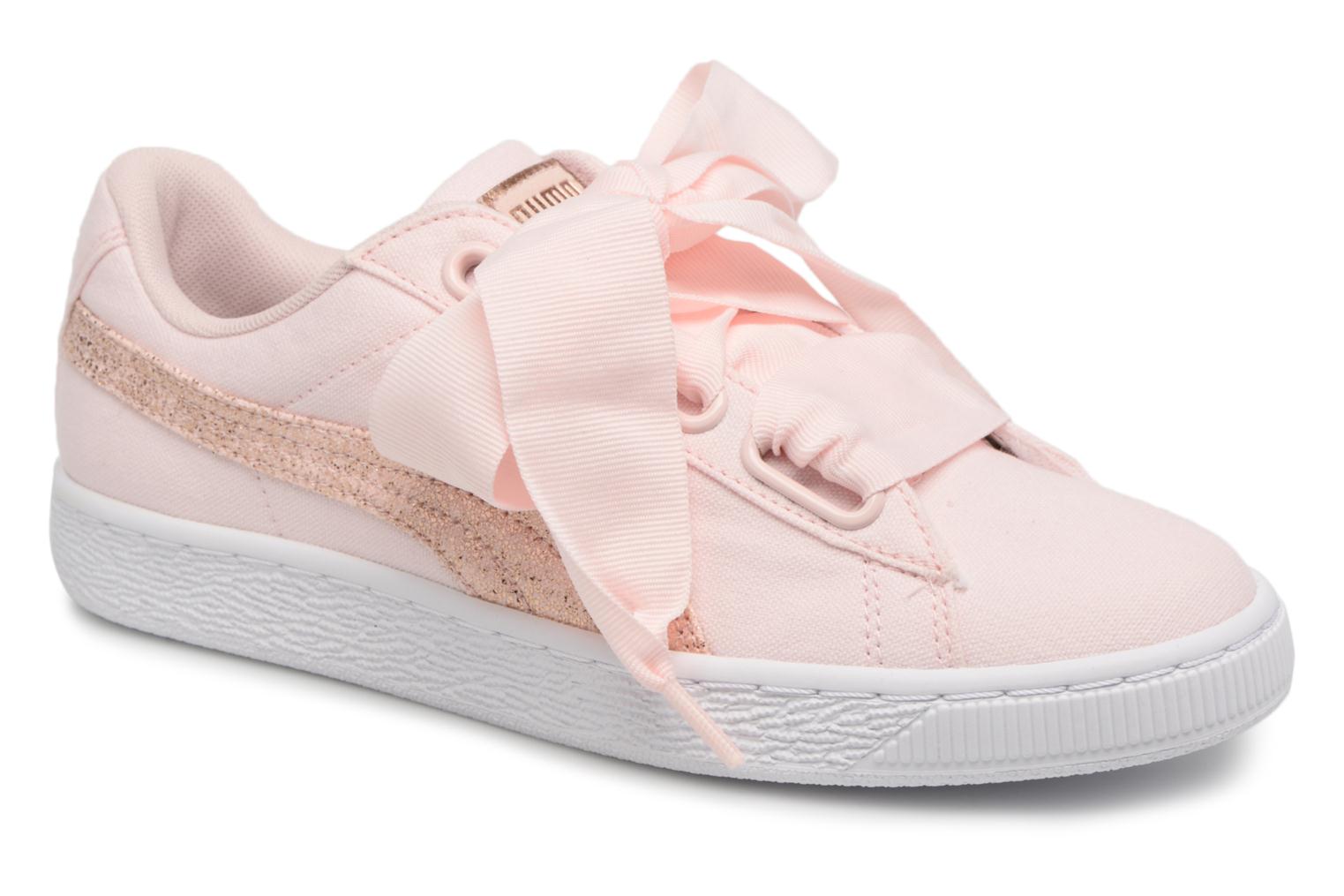 Zapatos promocionales Puma Basket Heart Canvas Wn's (Rosa) - Deportivas Descuento de la marca Zapatos promocionales Puma Basket Heart Canvas Wn's (Rosa) - Deportivas Descuento de la marca